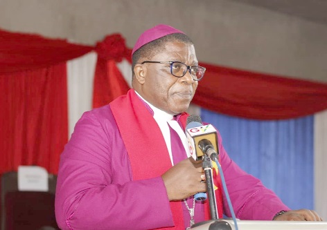 Most Rev. Dr Paul Kwabena Boafo, the Presiding Bishop of the Methodist Church Ghana
